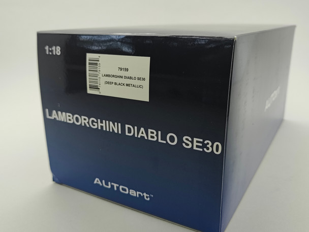 Lamborghini Diablo SE30 Black - Box