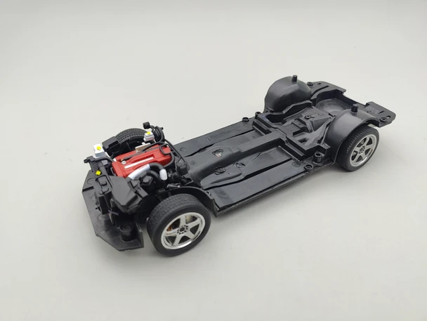 Nissan Skyline GT-R R34 S-Tune Nismo Silver - Chassis / Engine