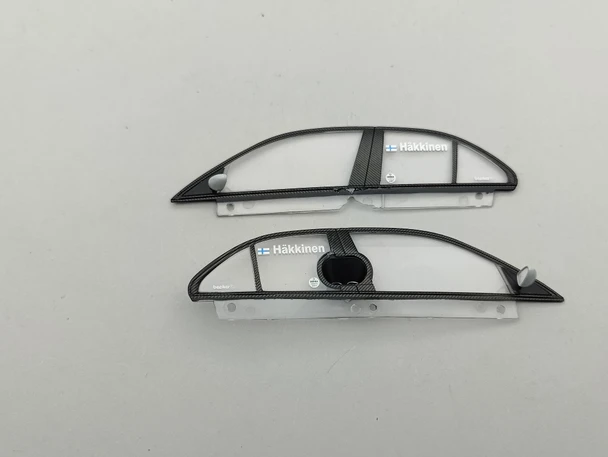 Mercedes Benz C-Class DTM AMG Hakkinen #6 - Side Window Set / Mirrors