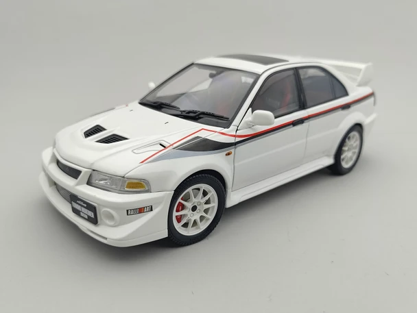 #221 - 77157 Mitsubishi Lancer Evo VI Tommi Makinen Edition White	