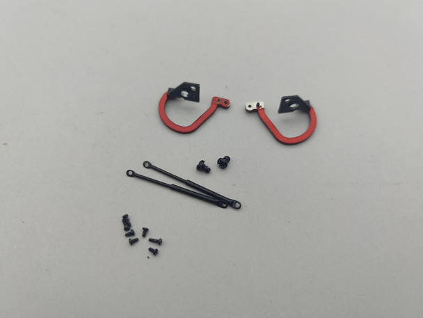Mercedes AMG GT R Red Metallic - Hood hinge set