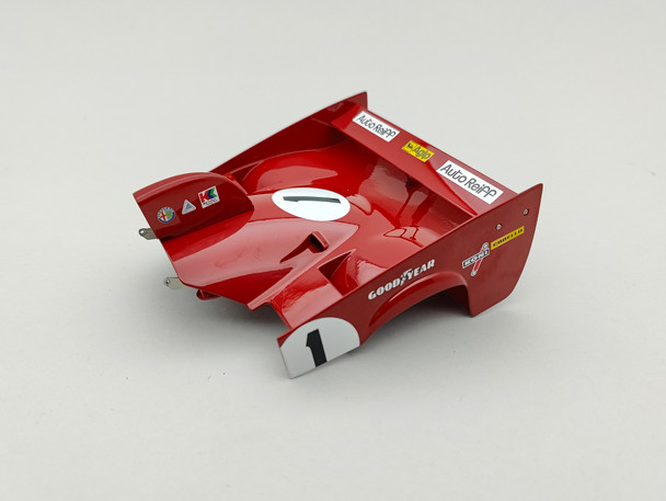 Alfa Romeo 33 TT 12 #1 Nurburgring  - engine cover / spoiler Alfa Romeo 33 TT 12 #1 Nurburgring  - engine cover / spoiler