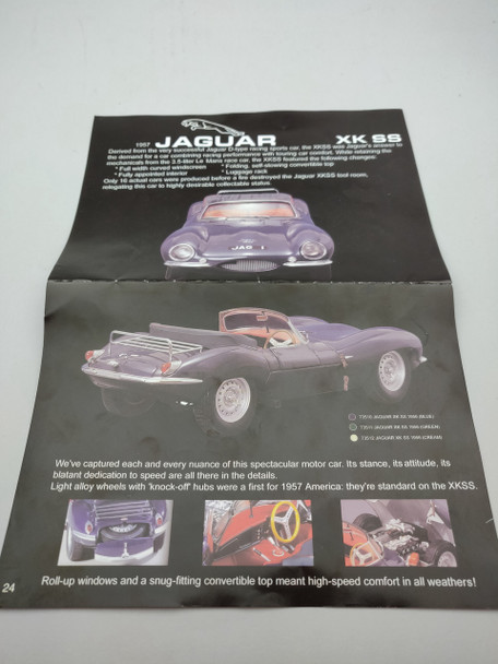 Jaguar XK SS - Poster