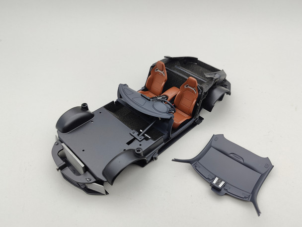 Mercedes AMG GT S Matt Grey - Interior / body frame 