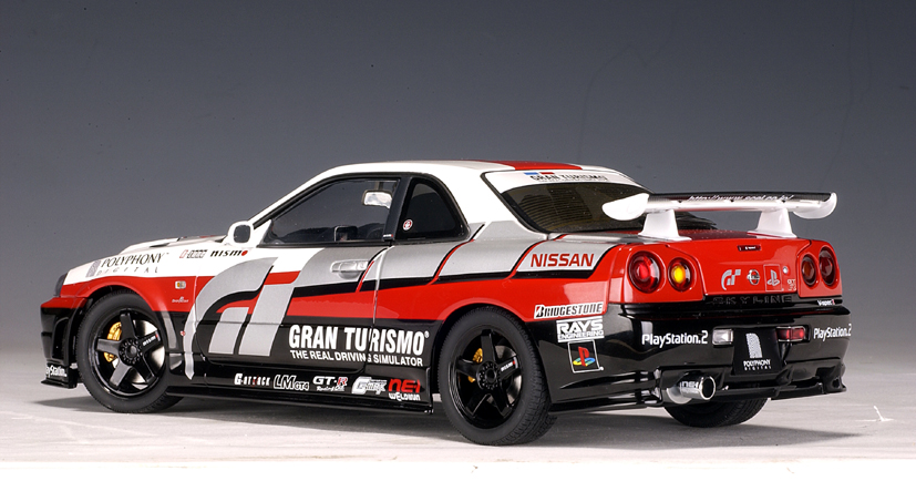 Now stock, parts for 80279 Nissan Skyline R34 GTR Gran Turismo