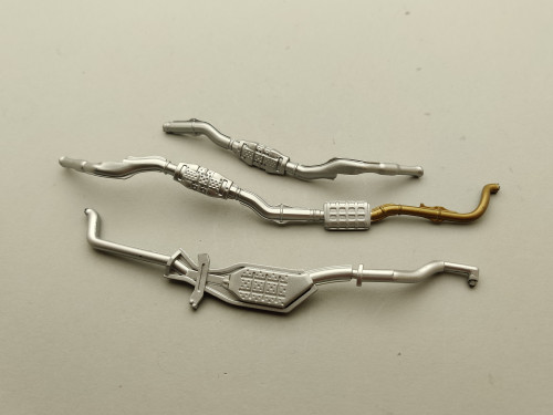 Nissan Skyline R34 GT-R Silver - Exhaust - AUTOart Spares
