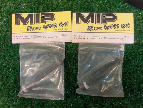 2x MiP #8113 C-CVD Bone Traxxas Slash, Nitro Rustler & Stampede 2x