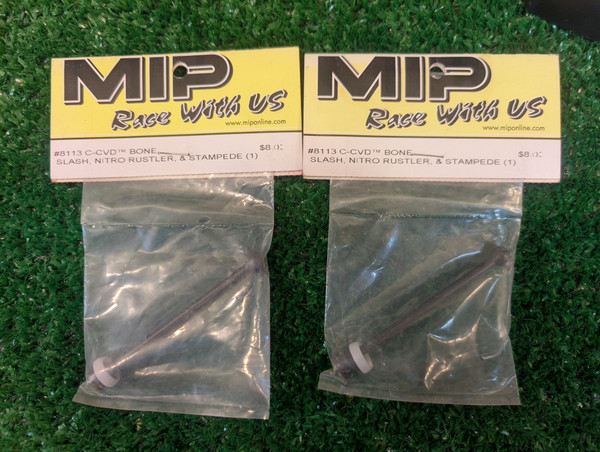 2x MiP #8113 C-CVD Bone Traxxas Slash, Nitro Rustler & Stampede 2x