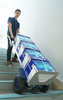Powered Stair Climbing & Foldable Aluminum Hand Truck with Pneumatic Wheels