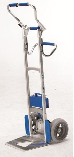 Wesco Liftkar Fold-L Battery Power Stair Climber Hand Truck (300 lb. Capacity Flat Free Wheels) - Wesco 274159