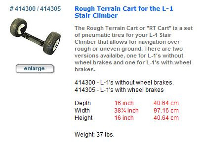 Powermate Motorized Stair Climbing Hand Truck-L-1 - Powermate 410010