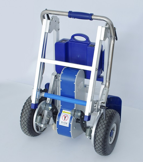 Folding Compact Powered Stair Climbing Hand Truck with Brakes