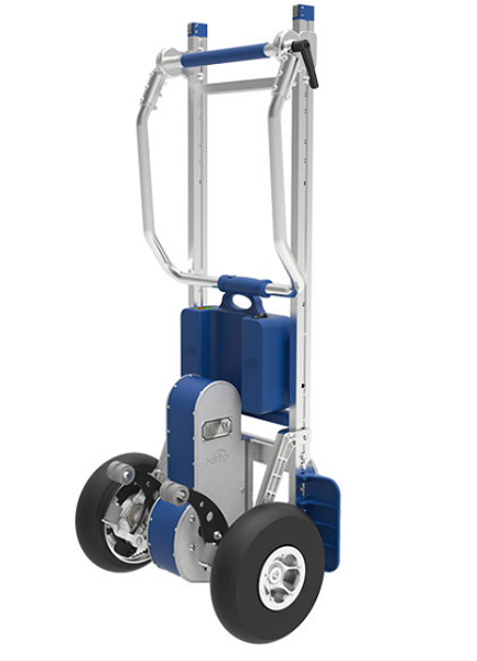 Multi-Purpose Powered Stair Climbing Hand Truck with Brakes - 375lb Capacity