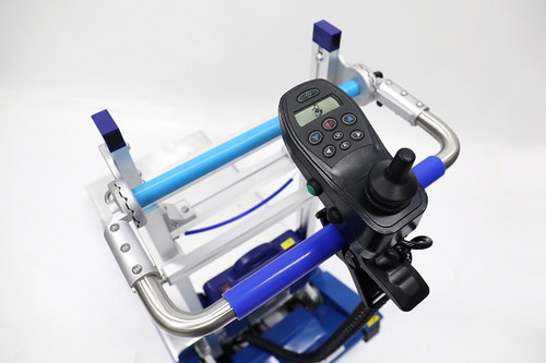 Powered Stair Climbing Hand Truck 925 lb Capacity with Support Wheels