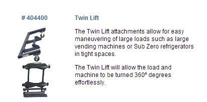 Powermate Powered Stair Climber Truck-M-2C(68" H - 48" Lift Height) - Powermate 400100