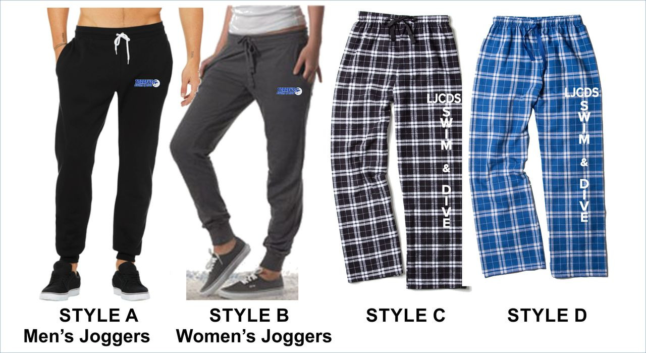 plaid pants joggers