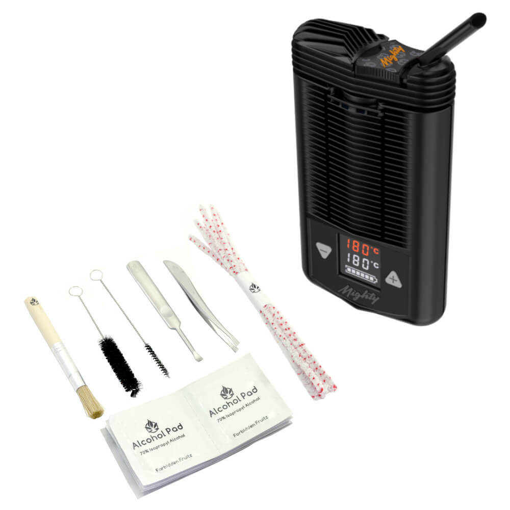 Storz & Bickel Mighty Portable Vaporiser with Cleaning kit