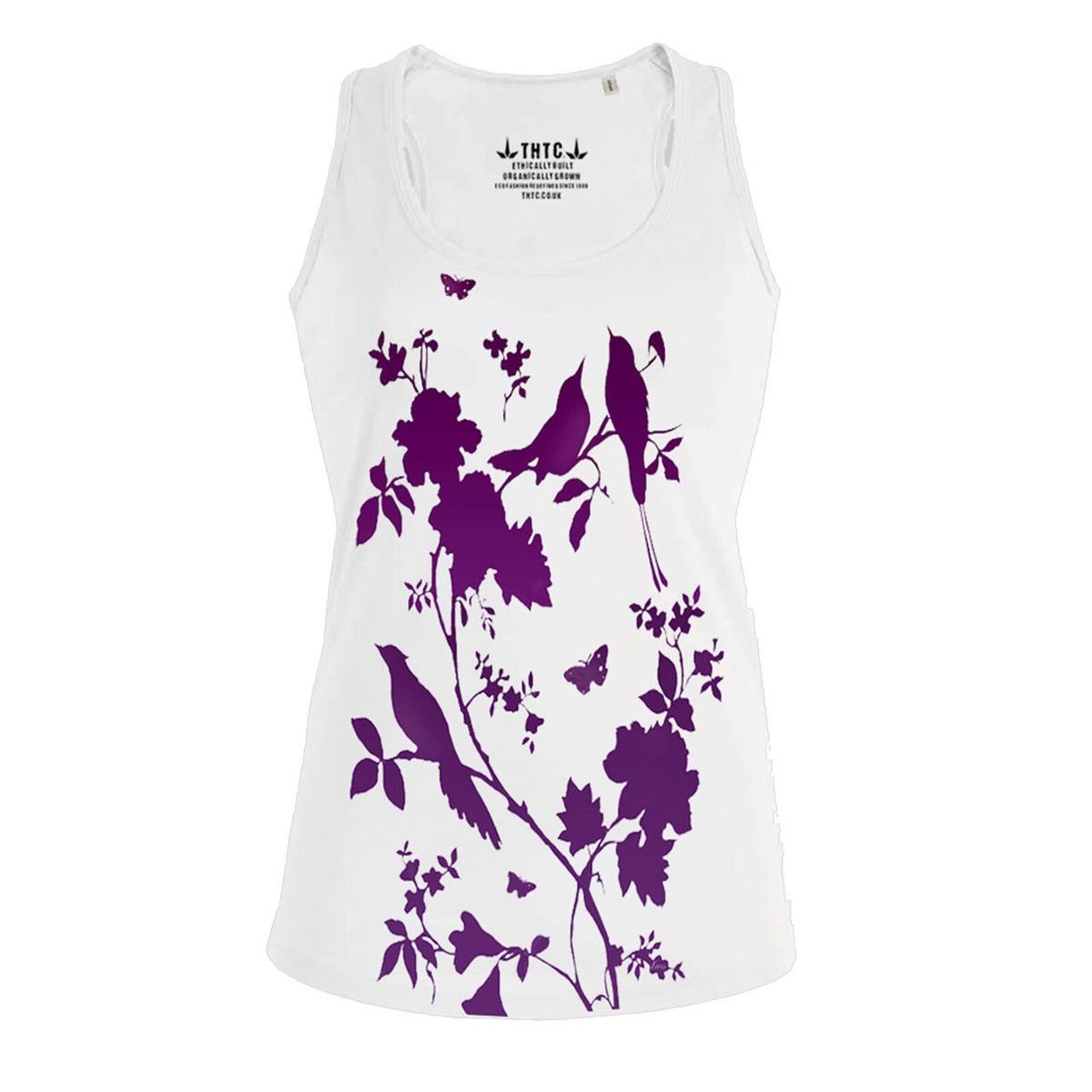 THTC Clothing Co BIRDIES Organic Cotton Vest By THTC Clothing