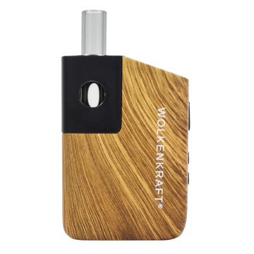 WOLKENKRAFT FX Mini ULTRA Portable Vaporiser (Wood Effect) Wood Front