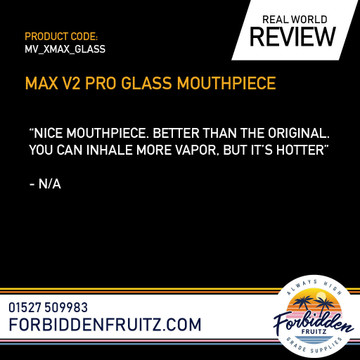 XMAX XMAX V2 Pro Glass Mouthpiece