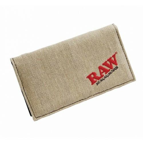 raw tobacco pouch MEDIUM Rolling Papers Zipper Smokers RAW HEMP SMOKING TOBACCO POUCH
