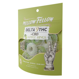 Mellow Fellow Premium Delta 9 Edibles | 800mg - CBD Gummies Online
