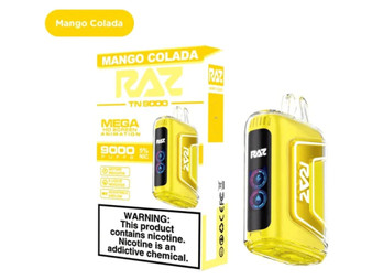 Raz TN9000 Vape - Mango Colada Flavors - 9000 Puffs