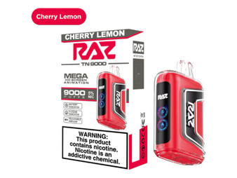 Raz TN9000 Vape - Cherry Lemon Flavors - 9000 Puffs