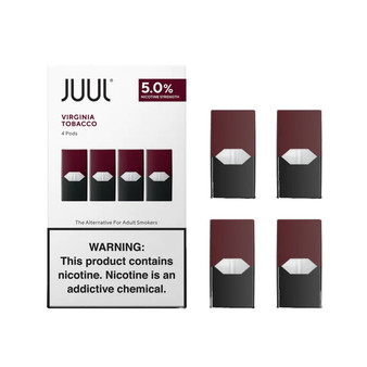 JUUL - Virginia Tobacco Pods - 5% Nicotine - 4Packs | Fusion Vape Shop