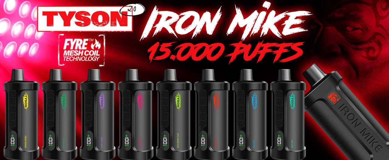 tyson Iron Mike 15000 Puffs