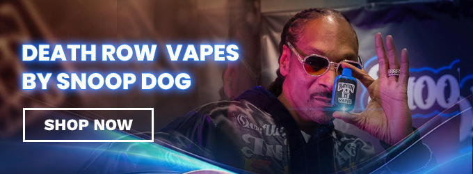 Death Row Vapes by Snoop Dogg are a game changer in vaporizing. The device provides over 5,000 puffs, has a rechargeable feature, and is available for $10.99 with free shipping