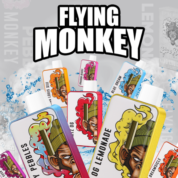 Flying Monkey is the leader in premium hemp-derived products, providing high-quality Delta-8 THC, Delta-10 THC, HHC, THC-P, Live Resin, Disposables, Flower, and Edibles. 