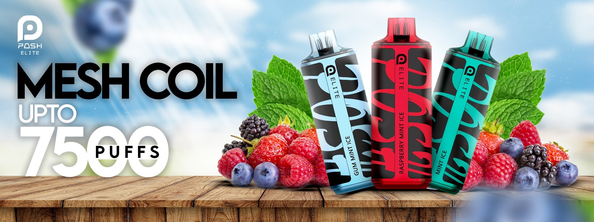 One of the standout features of the Posh Elite 7500 puffs is its mouthwatering pre-filled vape juice. Each device comes pre-loaded with a delectable e-liquid flavor
