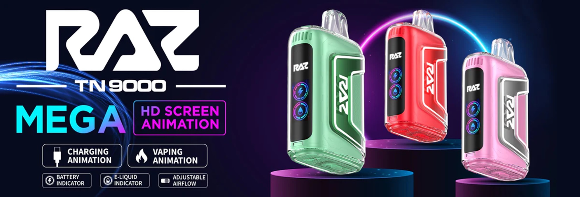 If you're looking to buy Raz Vape online, Fusion Vape Shop is the perfect choice. With the best prices, free shipping, and a wide range of products and flavors.