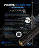 LPXS1175-18 | Pinnacle 11.75mm Carbon Fiber Shaft, 5/16x18