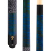 GS08 | Birdseye Maple, Blue/Green Stain, Irish Linen Wrap