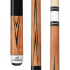 C-802 | Natural Birdseye Maple w/Overlay Points, Black Simulated Wrap 