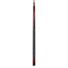 G-1001 | Crimson Birdseye Maple w/ Black & White Pts Graphic, Linen Wrap