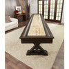 Brazos River 14' Pro-Style Shuffleboard | Weathered Black