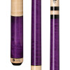 LZC6 | Purple Birdseye, Natural Maple Wrapless Handle, 11.75mm Slim Tech Shaft