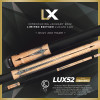 LUX52 | Antique Wash Birdseye Maple, Mother-Of-Pearl points, Matte Black Handle