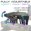 ASR 6 | Black | Steel Pedal Plate