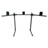 Free-Standing Triple Monitor Stand (Up to 32") | Infinite Black | Advanced VESA for microadjustments 