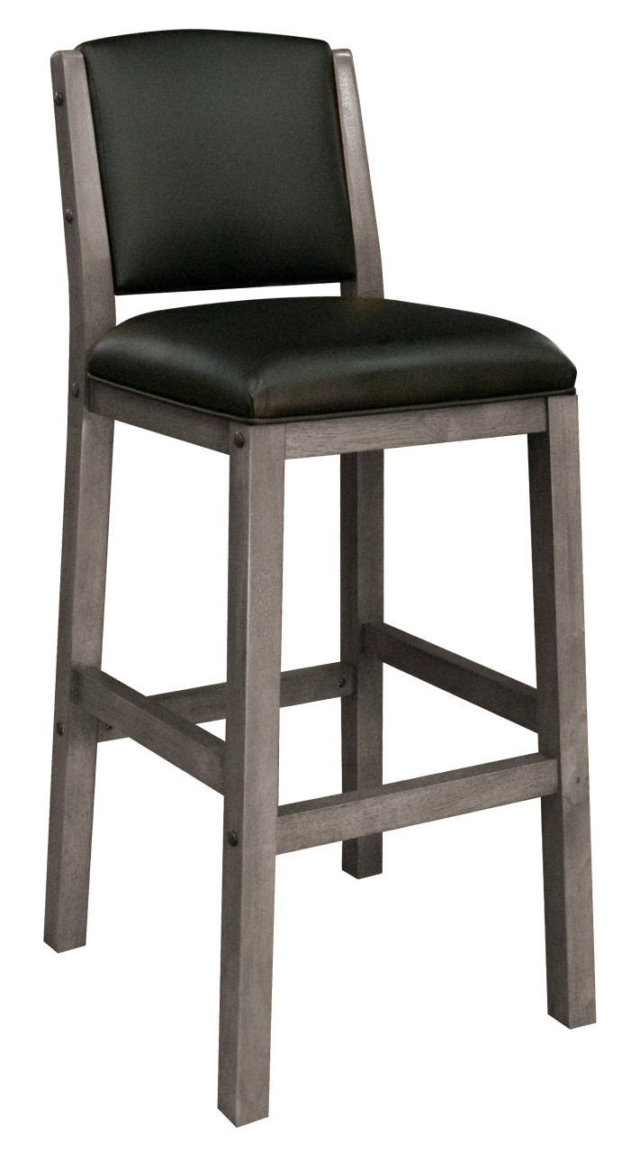 Legacy Billiards Heritage Backed Barstool - Thumbnail 5