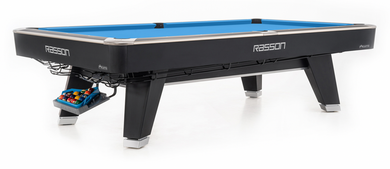 ビリヤード台　テーブル RASSON ACURRA 2025新品　未使用に近い 8' Rasson Acurra | Strong Black | Ball Return