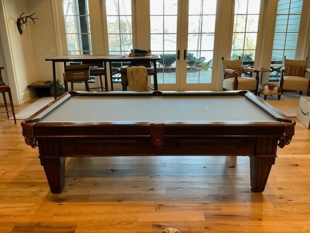 Luxury Mahogany Billiard Table