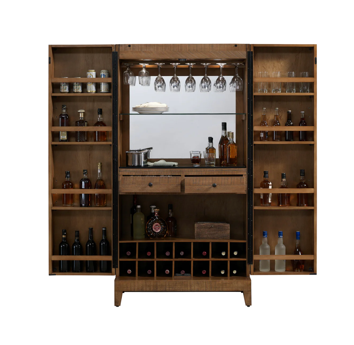 American Heritage Braxton Wine & Spirit Cabinet