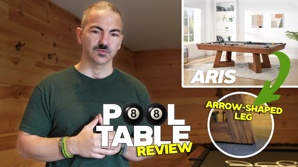 Pool Table Review: Modern Elegance Meets Solid Play - The Aris