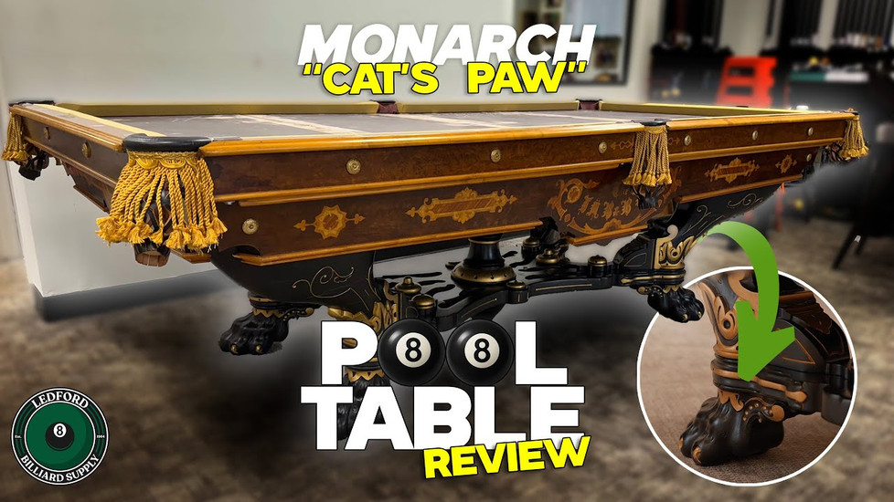 Pool Table Review: Monarch Cat's Paw