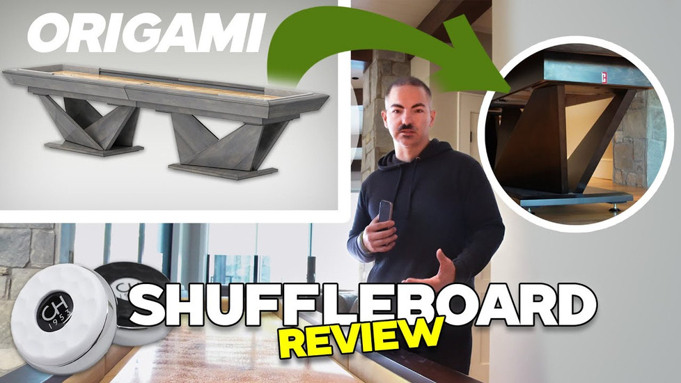 Shuffleboard Review: California House 12ft Origami – A Masterpiece of Craftsmanship and Design